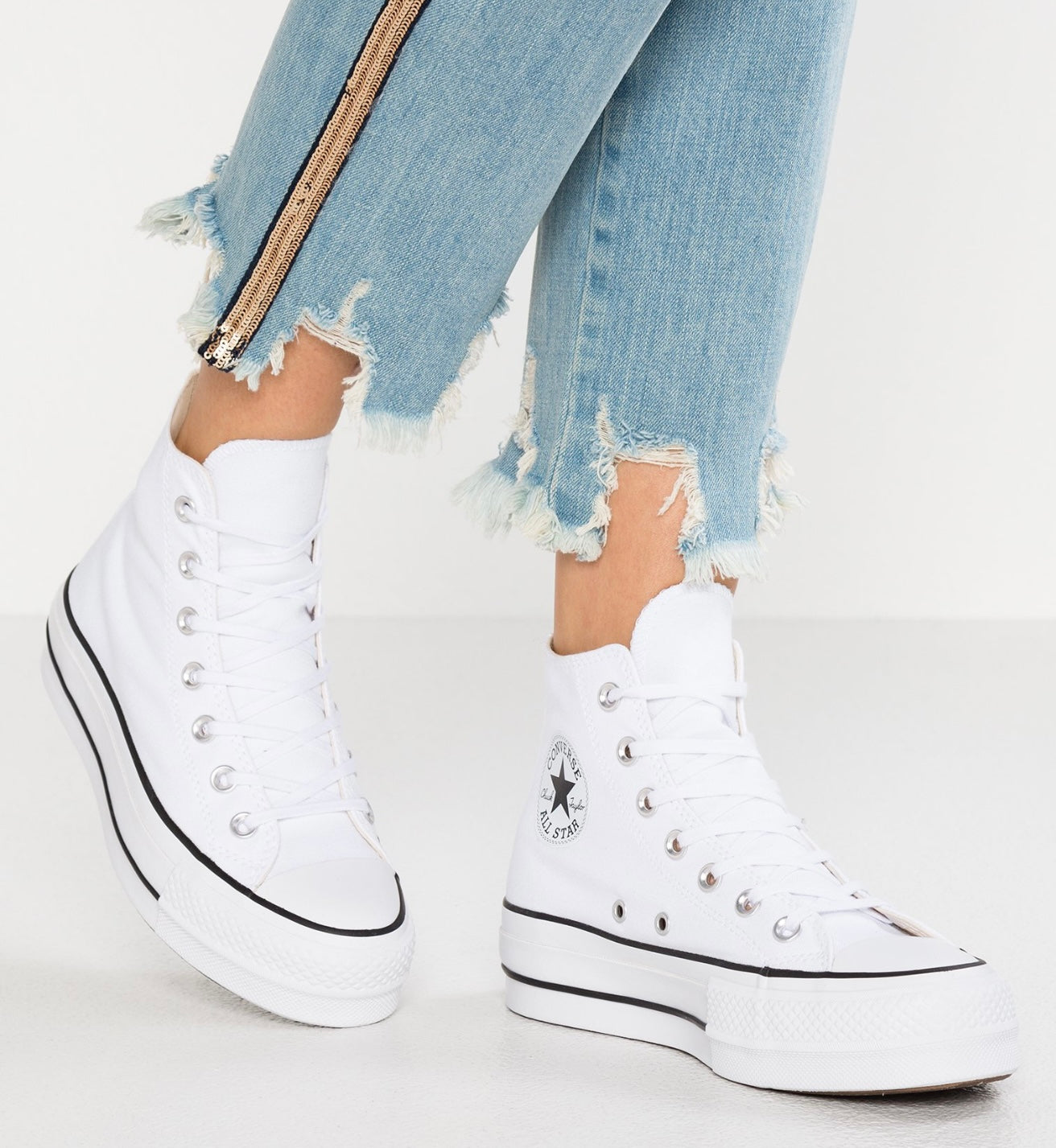 CONVERSE LONA BLANCAS