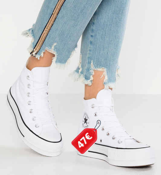 CONVERSE LONA BLANCAS