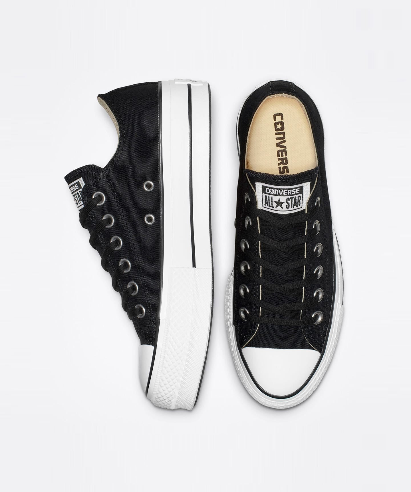 CONVERSE CLASICAS LONA NEGRAS  BNN